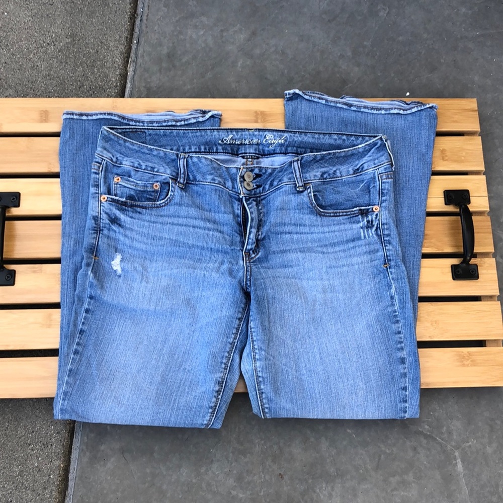 American Eagle size 14 Boot Cut Jeans